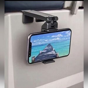 White Adjustable Phone Holder travel